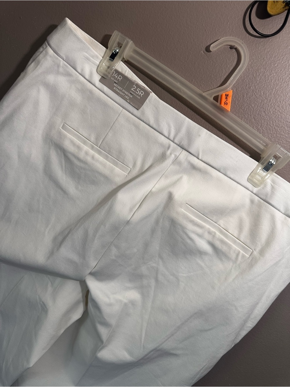 Chico's Bright White Straight-Leg Pants